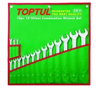 Inserto para carro de herramientas TOPTUL 16uds. (7 - 32 mm) 15 grados