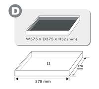 Inserto para carro de herramientas TOPTUL GED2224