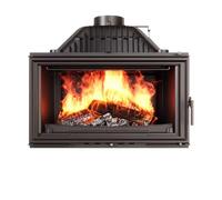 Inserto para Estufa Chimenea de Leña de Hierro Fundido - W15 (16,3 kW) ECO