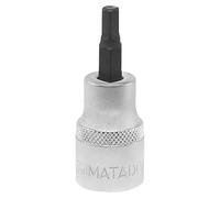 Inserto para llaves de vaso (½″, Ancho de llave: 19 mm, Hexagonal interior, Largo: 60 mm)