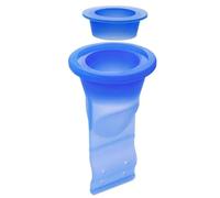 Inserto para sifón, Sellador de fugas silicona for el desagüe la tubería agua del baño, cocina interior, alcantarillado, sellador piso(Blue)