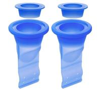 Inserto para sifón, Sellador de fugas silicona for el desagüe la tubería agua del baño, cocina interior, alcantarillado, sellador piso(2pcs)