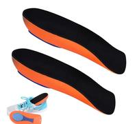 Inserto para zapatos: 1 par de insertos de absorción de impactos, plantillas de apoyo adicional para absorción de impactos, soporte de para hombres grandes y altos para reducir la fatiga muscular