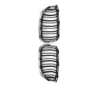 Inserto Parrilla Parachoques PARA 3-Series PARA M3 (E92/E93) Todos Los Modelos 2008-2013 51137157277 Negro Brillante + Parrilla Frontal Con Moldura Cromada Rejilla Doble Listón Parrilla Delantera