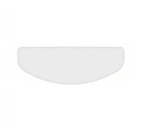 Inserto Pinlock - Cascos de Moto antilluvia | Inserto Impermeable antiniebla para Visera de Casco Universal, película antiniebla autoadhesiva para Lentes de Cascos