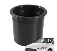 Inserto portabebidas - ABS | Portavasos automático | Universal Negro para Botellas de Agua, Tazas, conducción, Coche, yate y Disfruta de Tus Bebidas sin derramar.