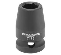 Inserto robusto para llaves de vaso (Ancho de llave: 24 mm, ½″)