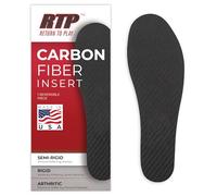 Inserto semirrígido de fibra de carbono, negro, 28 cm, para hombre 11/mujer 12