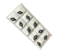 Insertos de aluminio del torno del alto rendimiento 10pcs DCGT070202AK N01 para la metalurgia