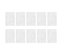 Insertos de bolsillo para carpetas, 10 unidades de 6 anillas recargables para carpetas, protectores de pantalla rellenables desde arriba para fotos, tarjetas postales, fotos, para estudiantes