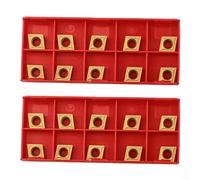 Insertos de carburo, 20 piezas CCMT09T304 CCMT32.51 Herramienta de torneado Consejos de Corte para CNC Fresadora de Torno Metalworking