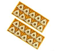 Insertos de carburo, 20 unids WNMG080404-MA para CNC torno herramienta titular MWLNR altas velocidades de corte y baja fricción larga vida útil para torneado de hierro fundido de acero