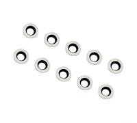 Insertos de carburo Ci5 8 9 mm, 10 piezas para torneado de madera, optimizado para cortes suaves y precisos