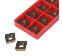 Insertos de carburo CNC, 10 piezas CCMT432PM 4225 CCMT120408-PM reemplazo de herramienta de torno de inserción de torneado indexable