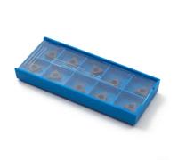 Insertos de carburo de torno inoxidable, para herramientas Tcmt110204/tcmt 731 caja de 10 piezas, para mecanizado Steel Plus Turning Stf compatible con acero