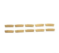 Insertos de carburo MGMN200G, 10 piezas, diseñados para alambre de acero y aluminio para mecanizado, compatibilidad MGEHR MGIVR
