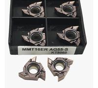 Insertos de carburo MMT16ER AG60 AG55 S KT8060 Insertos de torneado Herramientas de torneado de roscas Insertos de rosca MMT16ER(16ER AG55-S KT8060)