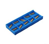 Insertos de carburo para herramientas de torno MGMN200 MGMN300 MGMN400 MGMN500 NC3020 Cuchillas de corte ranuradas con revestimiento CVD para metalurgia 10 piezas (MGMN200)