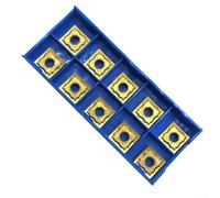 Insertos de carburo SNMG120404 10pcs para corte y procesamiento de alto rendimiento