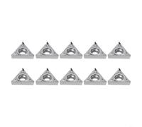 Insertos de carburo TCGT110202AK para eficiencia para torneado de aluminio 10PCS Set optimizado para aplicaciones de semi acabado