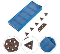 Insertos de carburo TCMT110204 VP15TF, herramienta de torneado de torno CNC de alta dureza 10pcs