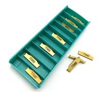 Insertos de carburo TDC2 TDC3 TDC4 TT9030/TT9080, herramientas de torneado y ranurado, herramientas de torno CNC, procesamiento y corte de acero.(TDC2 TT9030)