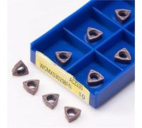 Insertos de carburo WCMX030208FN WCMX040208FN WCMT050308FN WCMT06T308FN WCMT080412FN Fresa de aluminio Torno Herramienta de torneado de metal 10PCS(WCMX030208FN)