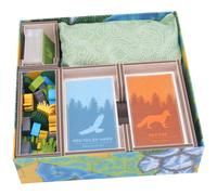Insertos de colores para juegos plegables: Cascadia para soluciones de almacenam