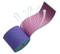 Insertos de corte - Plantilla de corte, plantillas cómodas con malla | Botas de prevención de olores con plantillas carbonatadas, plantilla deportiva doble con agujeros plantillas deportivas