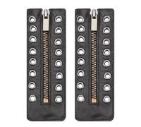 Insertos de cremallera para botas: juego de 2 piezas de insertos de cremallera flexibles, práctica alternativa de encaje rápido, construcción elástica robusta | Ajusta fácilmente botas, zapatillas dep