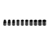 Insertos de destornillador de impacto de 1/2", 10-24 mm, juego de 10 piezas.