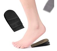 Insertos de elevación de talón Plantillas de aumento de altura Cojín invisible Almohadillas ortopédicas ajustables para discrepancias en la longitud de las piernas