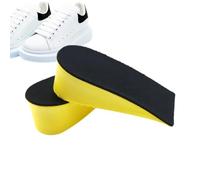 Insertos de elevación de zapatos, plantillas elevadoras de altura, almohadillas acolchadas para el talón, plantillas invisibles para aumentar la altura, almohadilla transpirable para zapatos