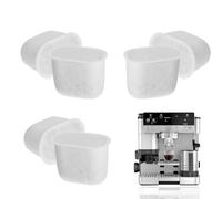 Insertos de filtro de agua para accesorios Ninja Luxe Cafe- 6 piezas, filtros de carbón para máquinas de espresso y cafeteras