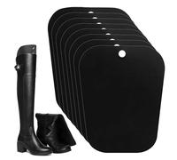 Insertos de Formas de Botas, Moldeadores de Botas de Plástico, Altas de Botas Inserta, Soporte de Botas, Bota Molde Insertos Negro, Moldes para Botas Altas para Hombre y Mujer, 4 Pares Bota Árbol