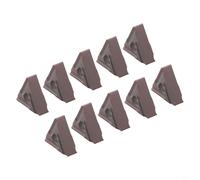 Insertos de herramienta de torneado de carburo 10pcs TNMG160404RES TNMG331 diseñados para un agarre fuerte y ventajas de velocidad