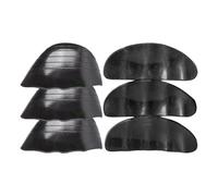 Insertos de los pies - 2.95x1.97x1.18 pulgadas 3 pares espaciadores de pie cómodos para tacones, zapato inserto demasiado grande con función sin deslizamiento transpirable, cojín de espuma para atleti