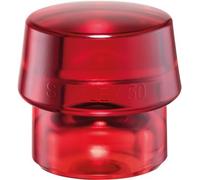 Insertos de martillo simplex de plástico rojo 60mm