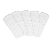 Insertos de Pañales de Tela, Forros de Pañales de Tela Inserciones Absorbentes Lavables de 3 L Insertos de Forro de Microfibra para Bebés Pañales de Tela Reutilizables para Bebés
