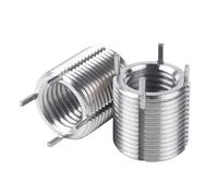 Insertos de reparación de rosca de acero inoxidable M2-M4 ~ M20-M30 - Buje autorroscante con tuercas de manga y tornillo de tapa(M3xM5x4.2 (5pcs))