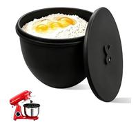 Insertos de Silicona 2 en 1 para Tazones con Tapa, Cuenco de silicona para TazóN Kitchenaid de 5 Qt (4.8 L), Inserto para TazóN de Masa para Mezclar Directamente, Almacenar y Enfriar