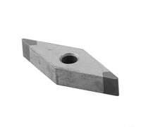 Insertos de torneado CBN Superhard para acero endurecido HRC55-65, puntas de herramienta de torno indexables para acabado de hierro fundido, nitruro de boro de alta velocidad (VNMG160404 CBN-4)