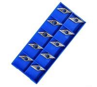 Insertos de torneado CNC, 10PCS VCGT110304-AK H01 Carburo para Aluminio Herramientas de Mecanizado de Alta Calidad Torno Cuchillas de Corte Reemplazo