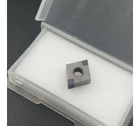 Insertos de torneado CNC CBN HRC65 WNMG431 VNMG331 CNMG431 TNMG331 compatibles con acero y hierro fundido para acabado y proceso de mecanizado estable (CNMG120404 CBN-4)