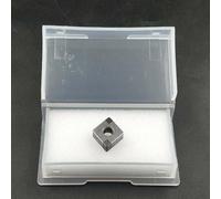 Insertos de torneado CNC CBN HRC65 WNMG431 VNMG331 CNMG431 TNMG331 compatibles con acero y hierro fundido para acabado y proceso de mecanizado estable (CNMG120408 CBN-4)