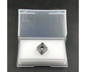 Insertos de torneado CNC CBN HRC65 WNMG431 VNMG331 CNMG431 TNMG331 compatibles con acero y hierro fundido para acabado y proceso de mecanizado estable (CNMG120408 CBN-4)