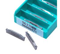 Insertos de torneado de carburo Portaherramientas TDC2 TDC3 TDC4 TT9030 CNC Insertos de carburo Ranurado Insertos de carburo Herramientas de torno CNC Herramientas de torneado(TDC2 TT9030)