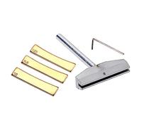 Insertos de trastes de guitarra y bajo con llave hexagonal, herramienta de prensado de diapasón de repuesto