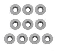 Insertos indexables redondos de carburo sólido de 12 mm, cortador de cincel de 30°, para curvas de torneado de torno de madera, proyectos huecos cóncavos y aplicaciones generales de torneado