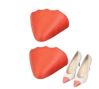 Insertos para los dedos de los pies, espuma de poliuretano, relleno de zapatos, insertos de zapatos para mujeres y hombres, cabeza y puntiaguda, en negro, naranja, gris, beige para mayor